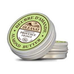 Burro di mandorle dolci biologico, per viso e corpo - 30ml - Oléanat