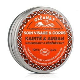 Bio-Shea- & Arganbutter für Körper und Gesicht - 100 ml - Oléanat