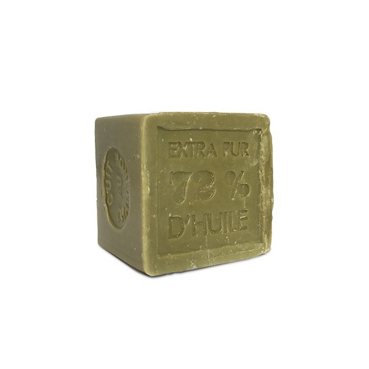Authentische Seife aus Marseille, grün mit Olivenöl - 300g - Oléanat