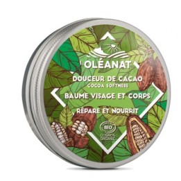 Soin douceur au beurre de cacao BIO, visage & corps - 50ml - Oléanat