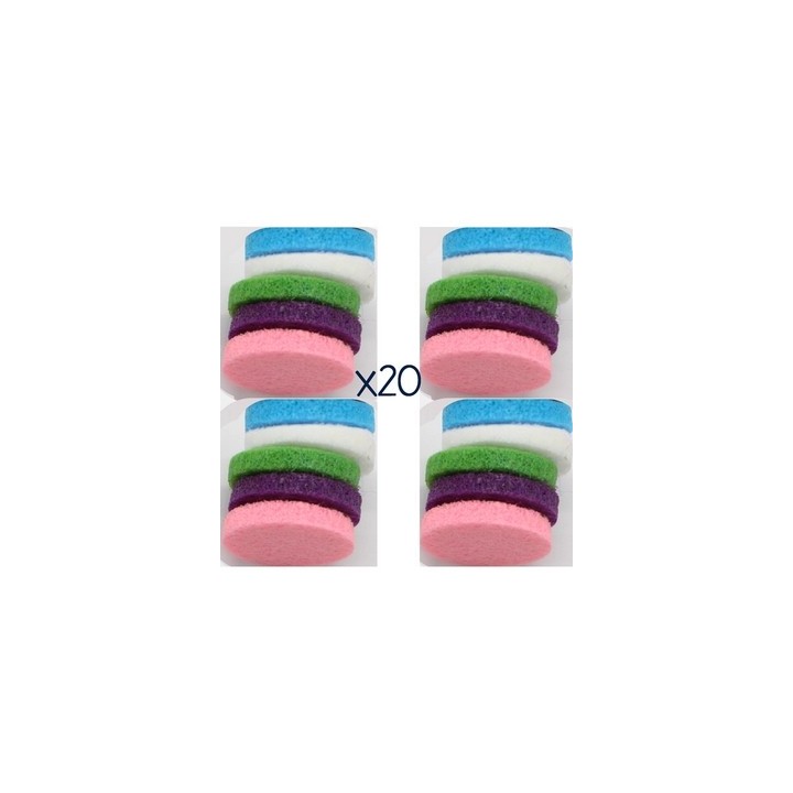 Buvards pour Bijoux d'Aromathérapie - 20pces - ZEN'Arôme