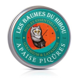 Bio-Massage-Balsam, lindert Stachel - 30ml - Les balmes du Hibou