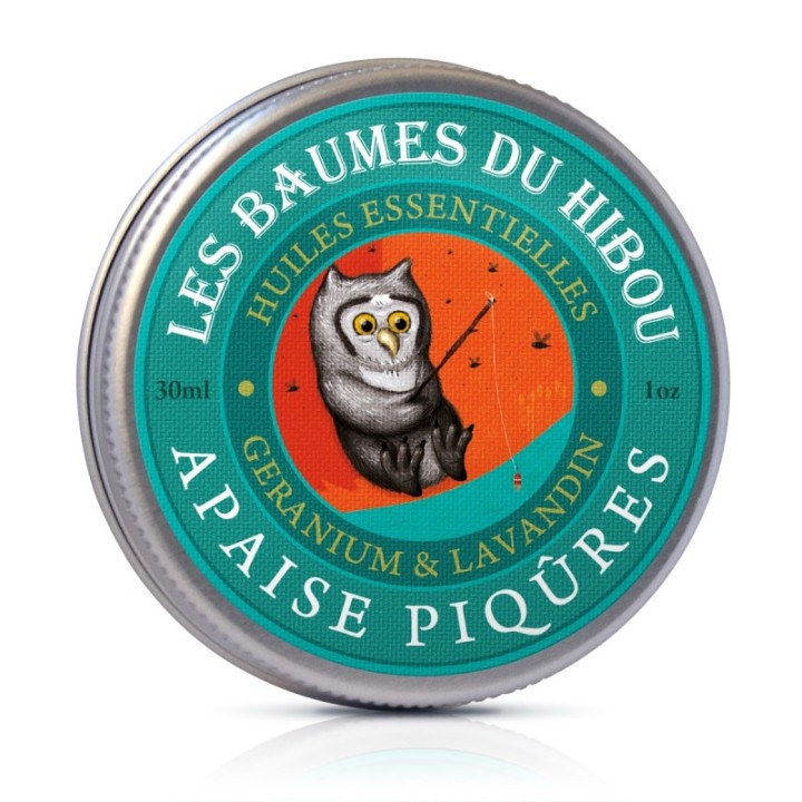 Bio-Massage-Balsam, lindert Stachel - 30ml - Les balmes du Hibou