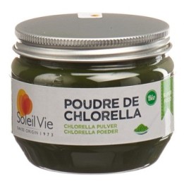 Clorella biologica in polvere, L'alga che sostiene il corpo - 120g - Soleil Vie
