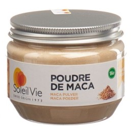 Polvere di maca biologica, Il superalimento dell'energia - 140g - Soleil Vie