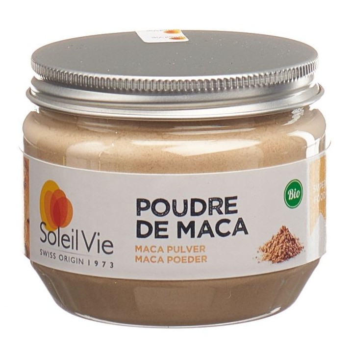 Bio Maca-Pulver, Das Superfood der Energie - 140g - Soleil Vie