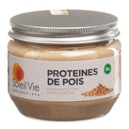 Polvere di piselli biologica, fonte di proteine e l'alleato per i vegetariani - 100g - Soleil Vie