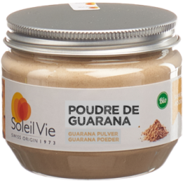 Poudre de Guarana Bio, La plante énergisante par excellence - 120g - Soleil Vie