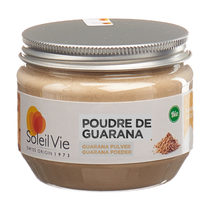 Guaranà biologico in polvere, La pianta energizzante per eccellenza - 120g - Soleil Vie