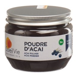 Bio-Acai-Pulver, Antioxidans, Energie & Transit - 80g - Soleil Vie