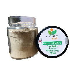Dentifricio in polvere naturale - Menta piperita - 70g - Curenat