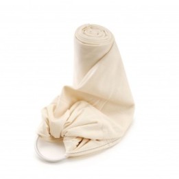Babytragetuch aus Bio-Baumwolle ohne Knoten - My SLING Jersey , Ecru - NéoBulle