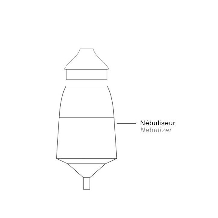 Diffusor von ätherischen Ölen durch Vernebelung, BO Black von Ekobo - Innobiz