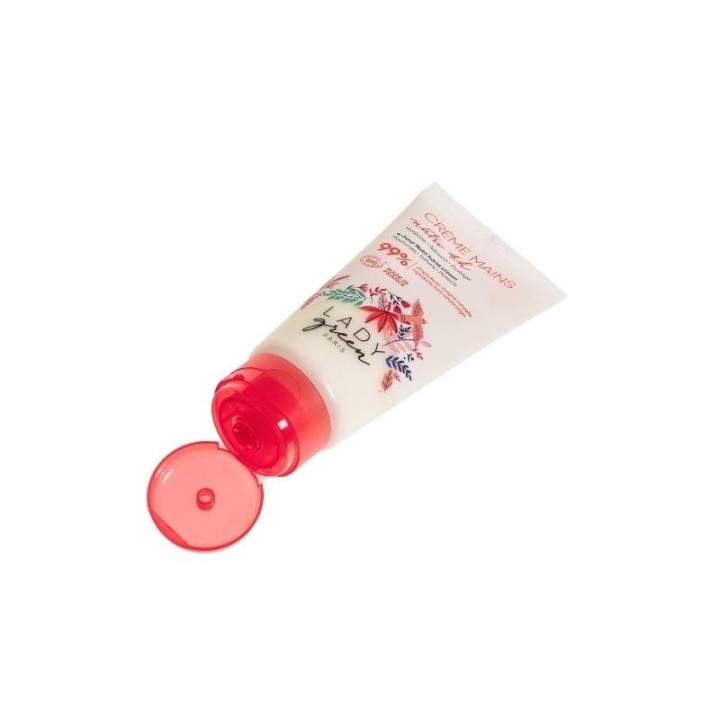 Crema mani nutriente 4h, Aloe, Karité e limone - 50ml - Lady Green