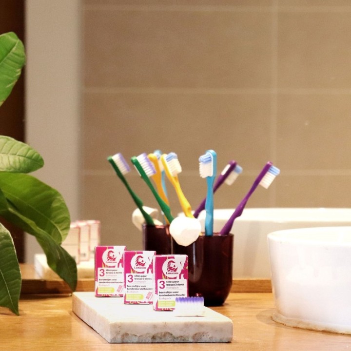 3 têtes de brosse à dents de rechange, Extra Souple - Lamazuna