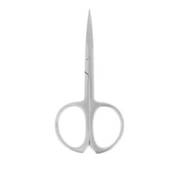 Ciseaux à ongles courbés, en acier recyclable brossé - 10cm - JCH Respect