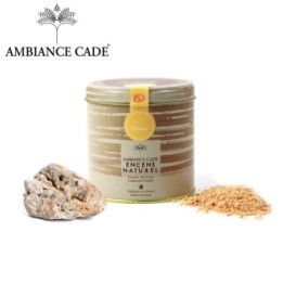 Cade Holzpulver mit Bernstein (natürlicher Weihrauch) - 90gr - Ambiance Cade