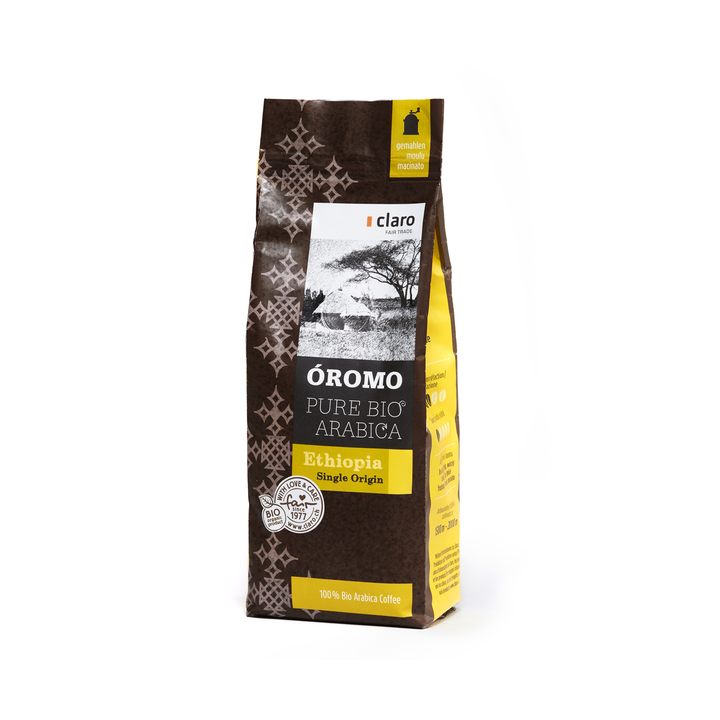 Café BIO & Equitable en grains Oromo (100% Arabica) - 500g - Claro