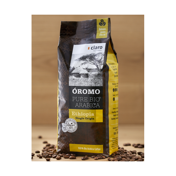 Café BIO & Equitable en grains MOD - 500g - Claro