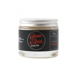 Savon à raser au parfum boisé de cade BIO, 100% artisanal - 100gr - Gentleman Barbier