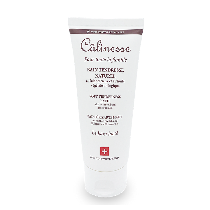 Le bain tendresse naturel, au lait précieux et huile végétale - 100ml - Câlinesse
