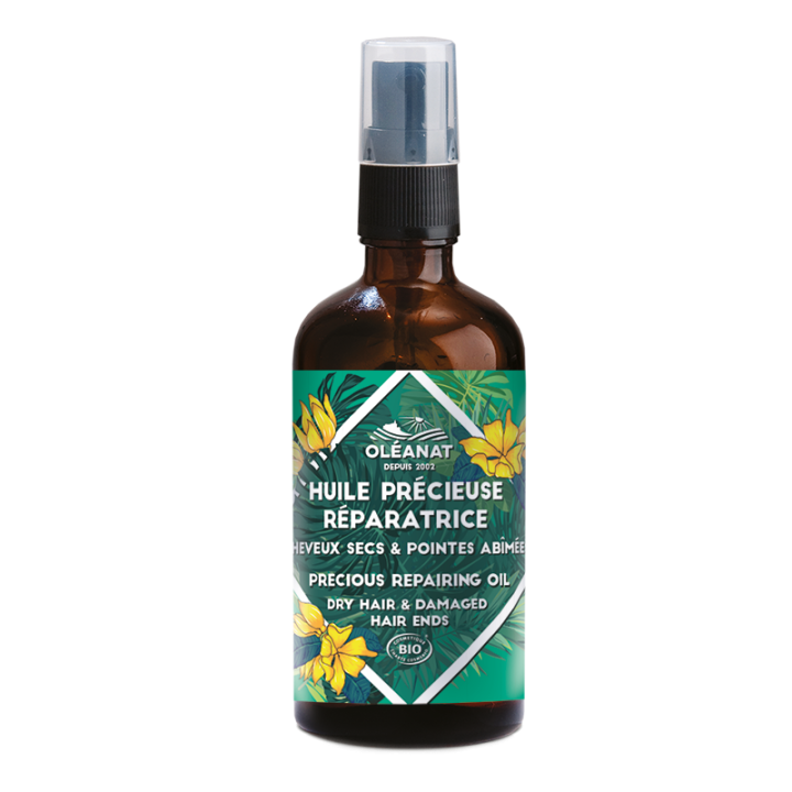 Precious Repairing Oil, capelli secchi e punte danneggiate - 100ml - Oléanat