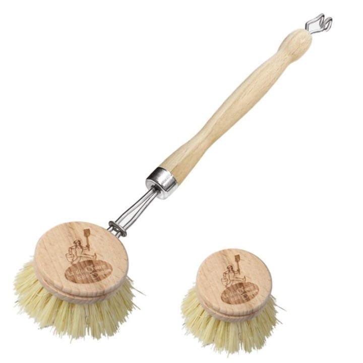 Geschirr Abwaschbürste, 100% natürlich und traditionell - MEMO Clean