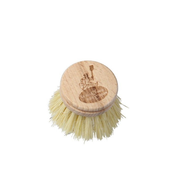 Brosse Vaisselle Recharge (sans manche) en matière 100% naturel à l'ancienne - Ecodis