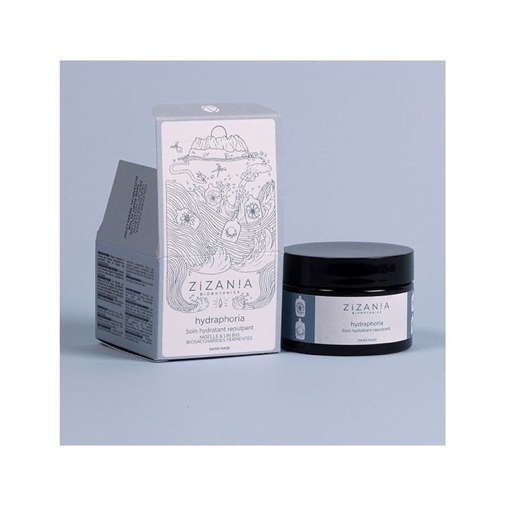 Soin hydratant repulpant suisse, Bain d'hydratation "Hydraphoria" - 50ml - Ziazan!a