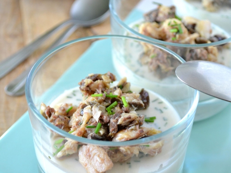 Recettes de Panna Cotta aux Sardines : une recette simple et légère